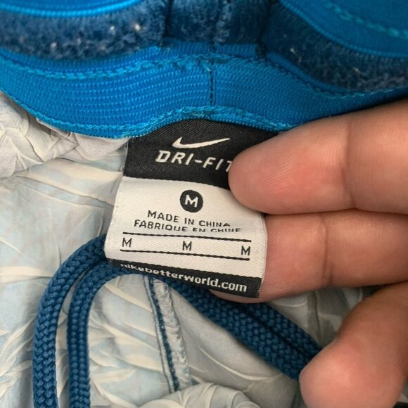 Nike Shorts Mens M Kobe Bryant Emerge Hyper Elite Reptile Print Blue Basketball - Picture 7 of 11